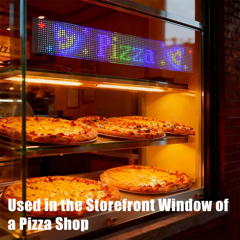 شاشة LED شفافة مرنة، طبقة رقائق معدنية عالية الشفافية، لوحات شفافة لعرض فيلم حائط الفيديو #1