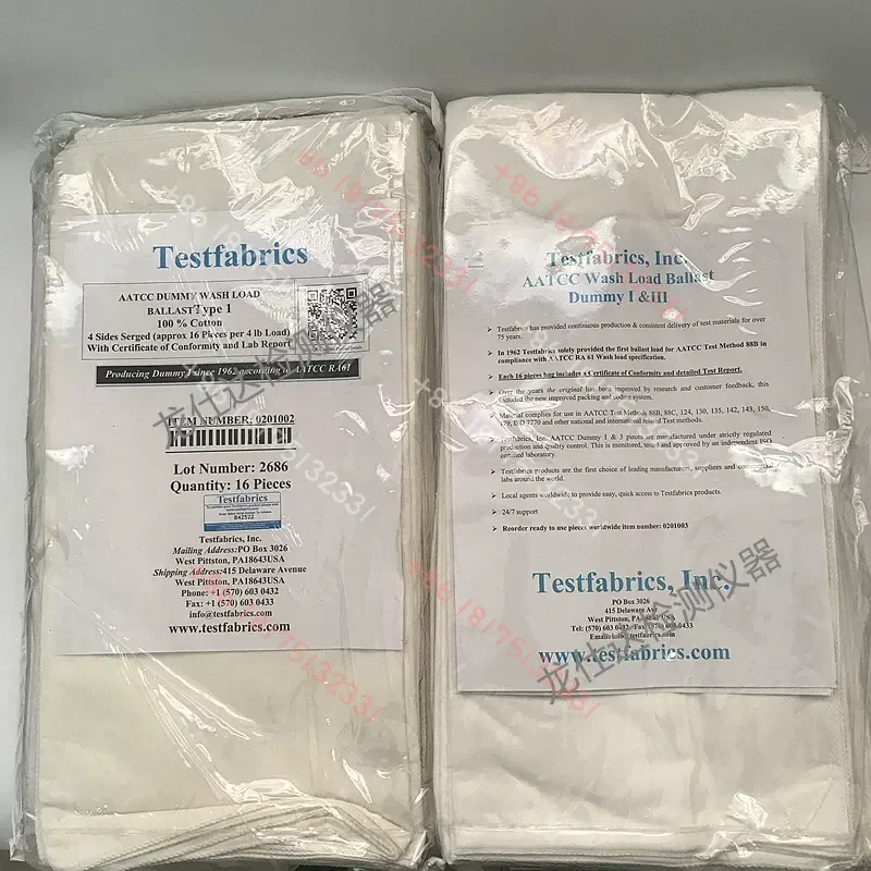 Ткань для стирки AATCC1, ткань для стирки AATCC Dummy I, ткань для стирки американского стандарта AATCC Cotton