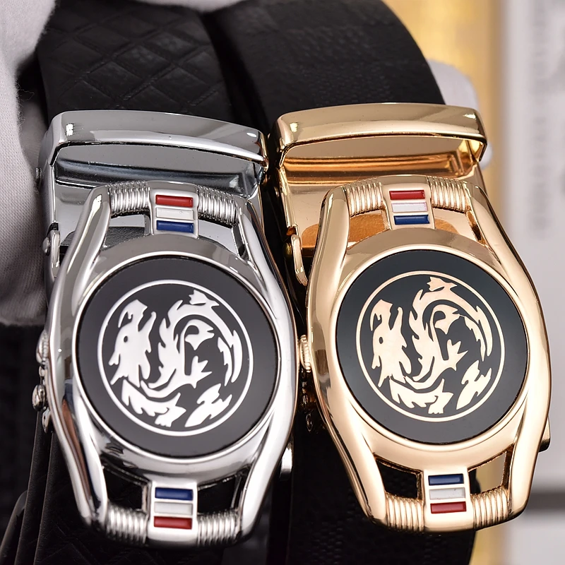 

High Quality dermis Leather Men Belt Luxury Brand Designer Waistband Suit Jeans Formal Wear Famous Brand Automatic buckle Belts