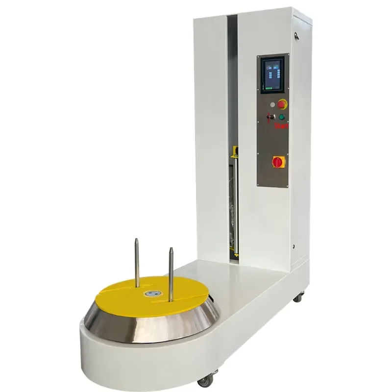 WSQ Automatic Electric Airport Luggage Stretch Film Wrapping Suitcase Winding Machine for Food & Beverage