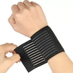 Self Adhesive Wristband Elastic Bandage Compression Wrist Support Unisex Women Men Hand Sports Wrist Brace Strap Wrap Protector