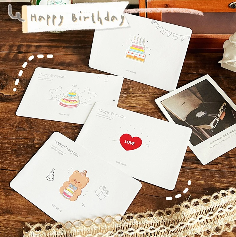 Creative Magic Card Couple Confession Surprise Valentine's Day Girlfriend Cards Gift Happy Birthday Card