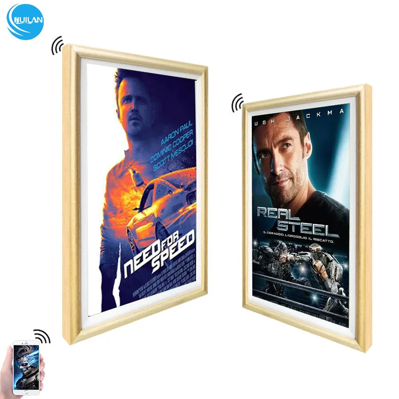 

Video Wifi/bt Made in China32 Inch Wood Windows Wall Mount Electronic Nft Art Screen Digital Photo Frame