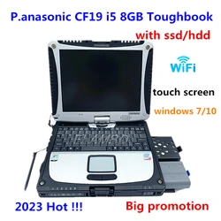 Toughbook CF19 CF-19 i5 2nd Gen/3rd Gen 8GB Ram Fully Rugged laptop Diagnostics Touch & Pen for Alldata MB Star C4/C5/C6 ICOM a2