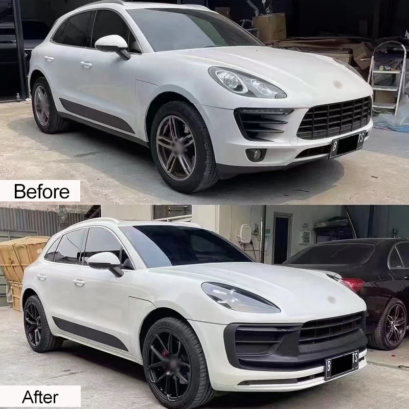 [1979LL] 2015 2017 2019 95B front and rear bumper upgrade to 2024 95B.3 turbo body kit for Porsche Macan 95B.1 95B.2