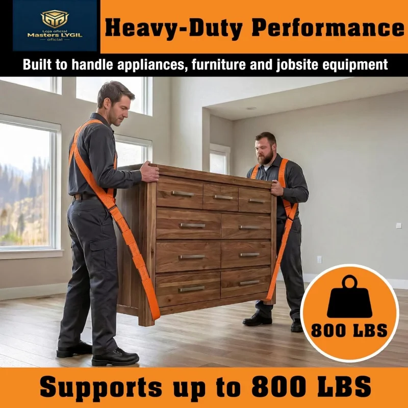 

The Strap-Type Lifting Belt Is Adjustable And Suitable For Moving Heavy Items Such As Sofas, Mattresses, Refrigerators, Etc