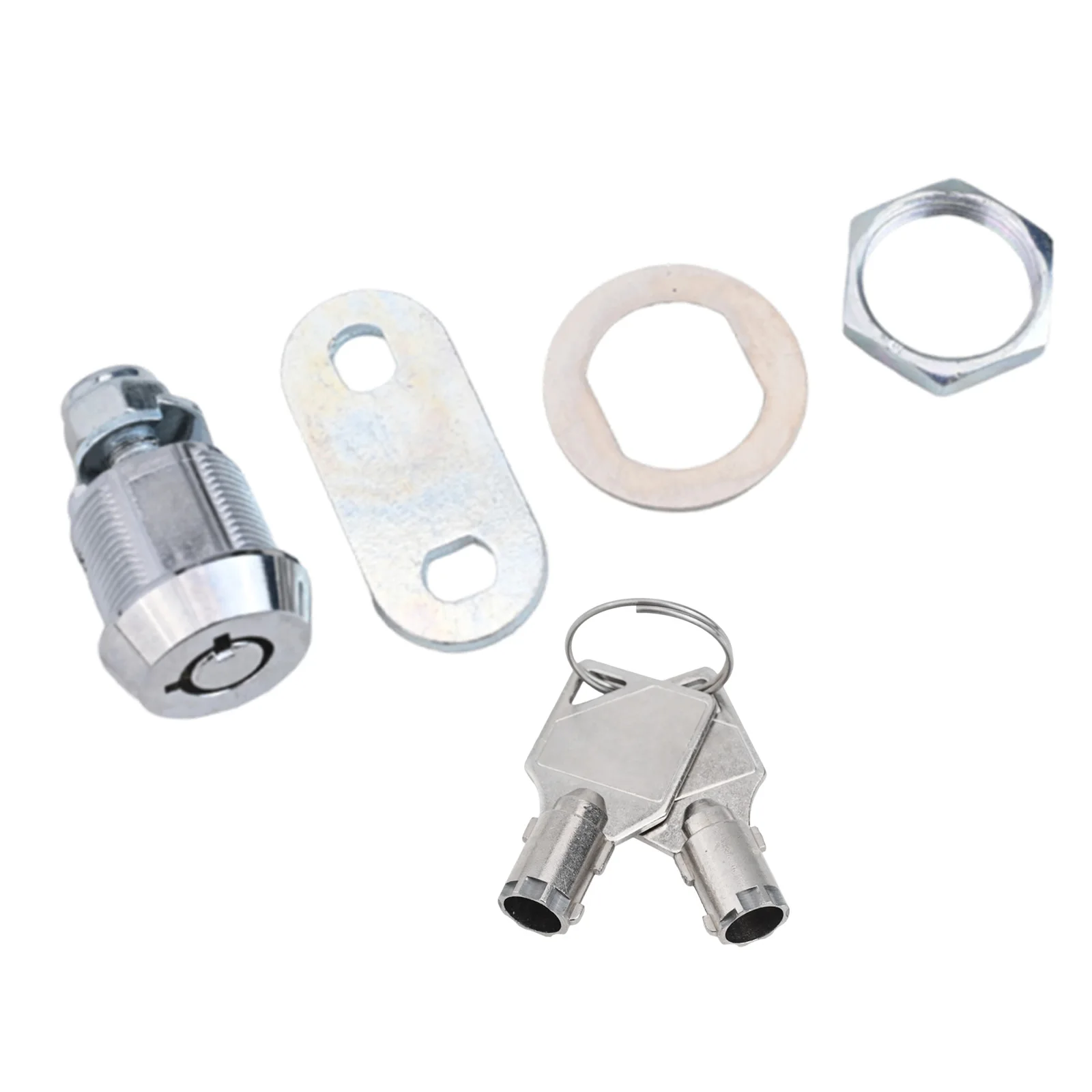 Cabinet Cam Lock Tubular Zinc Alloy For Enclosures Furniture Lock Machine Mailbox Pull Keyed Toolbox 2 Key 90 Degrees