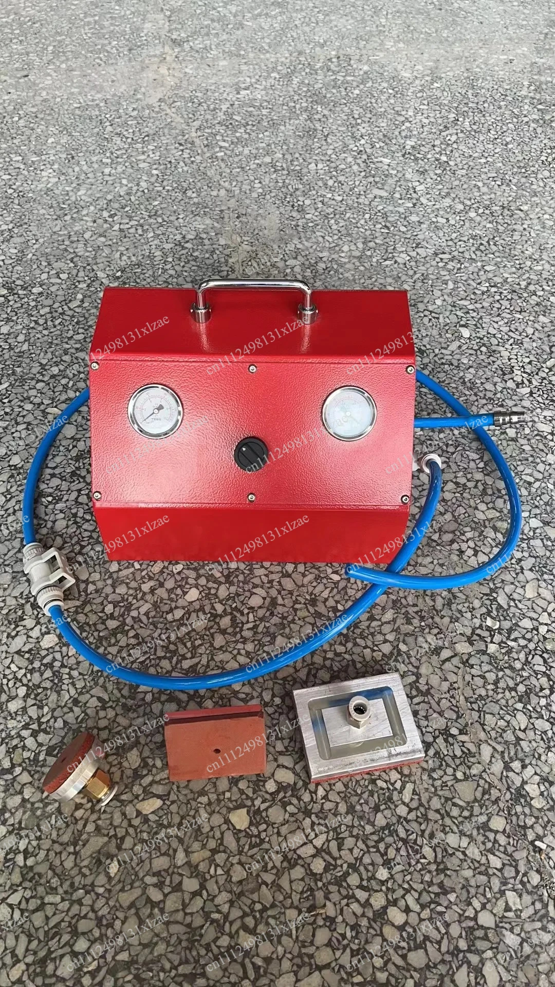 Dual-Gauge Cylinder Leakage Detector – Automotive Repair Tool for Identifying Piston, Ring, and Cylinder Head Leaks