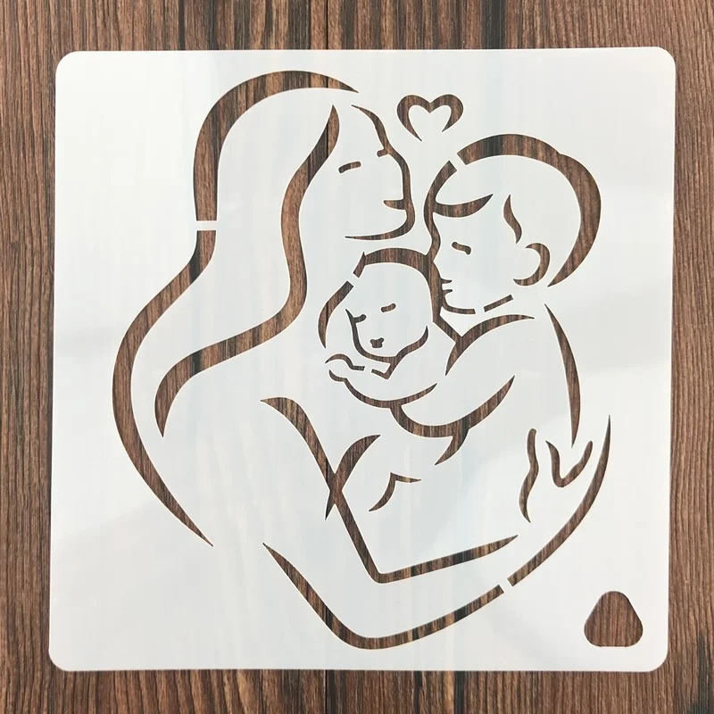 

15 см DIY ремесло многослойные трафареты для стен живопись Скрапбукинг штампы альбом декоративное тиснение бумажные карты