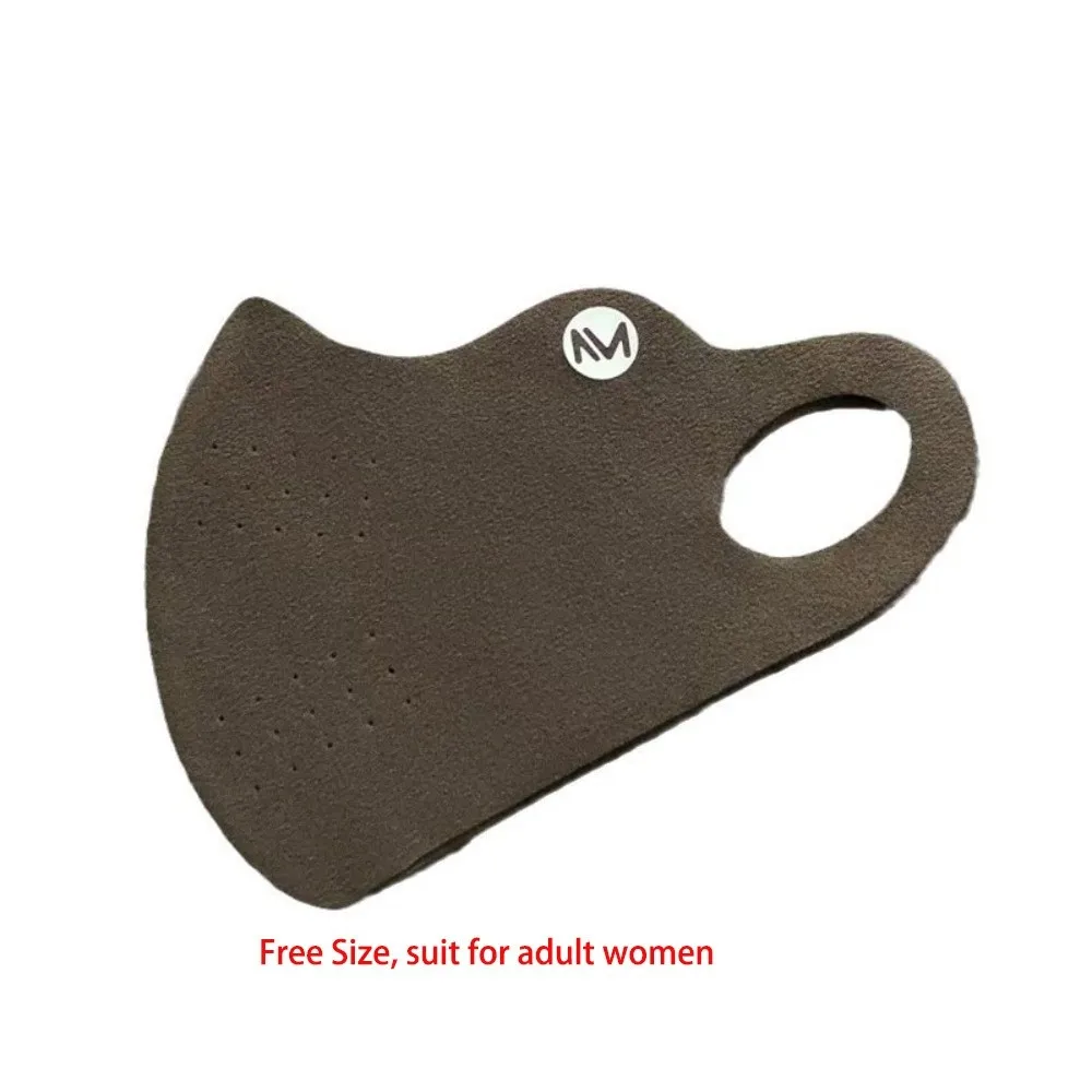 Nuevo Dralon máscara cálida lavable transpirable máscara facial a prueba de polvo velo