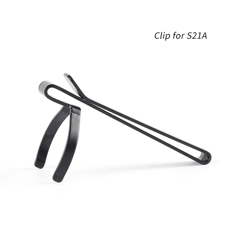 1Pc Latarka Metalowy klips do mocowania Żelazny klips do latarki Uniwersalny klips do długopisu Pasek w talii Przenośny haczyk Akcesoria