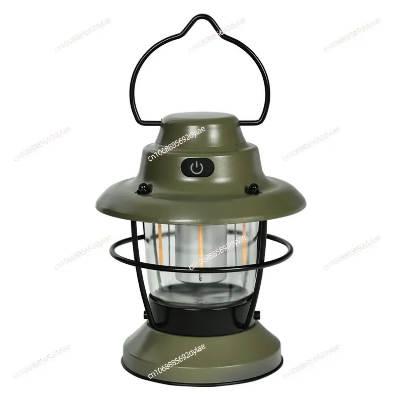

Outdoor camping light tent LED light portable mountain lighting retro horse lamp