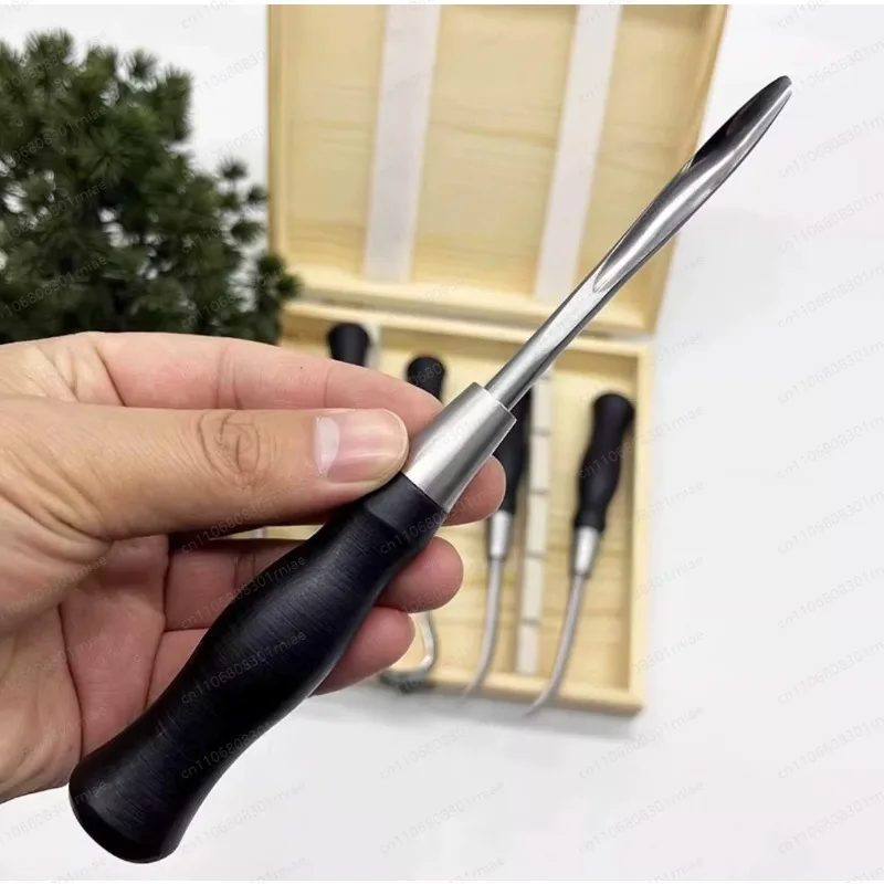 Bonsai Tool Set File Hook Knife for Carving Modeling Trimming
