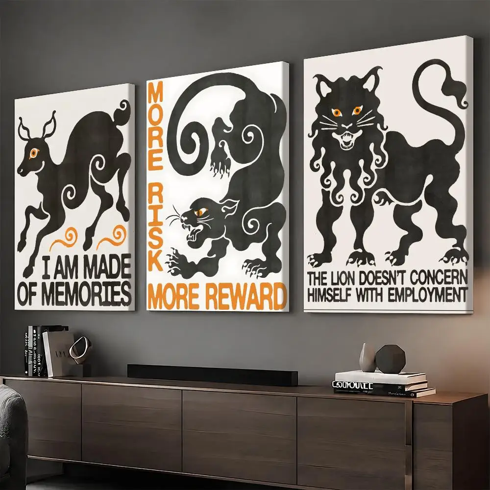 A-Alexander Khabbazi Art Painting Calligraphy HD Modern Style Inner Frame Canvas Bedroom Room Hallway Wall Art Decor