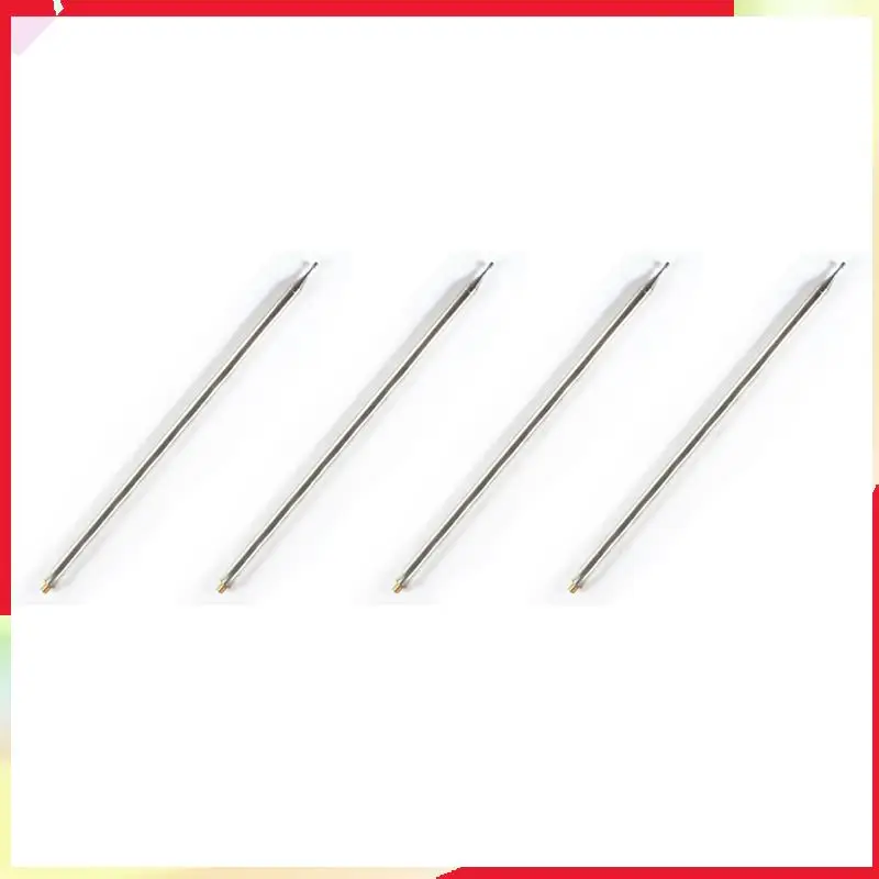 

B18B 4Pcs 5.6M 201 Stainless Steel Whip Antenna Pull Rod For Radio Positive V Antenna GP Antenna DIY M10