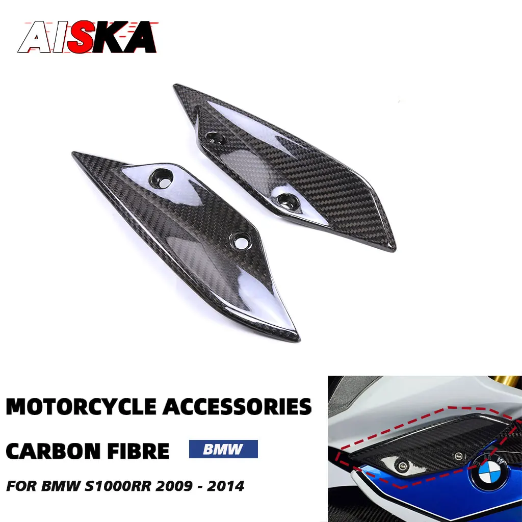 

For BMW S1000RR 2009 2010 2011 2012 2013 2014 HP4 Carbon Fiber Motorcycle Modified Front Fairing Side Panel Aerodynamic Winglets