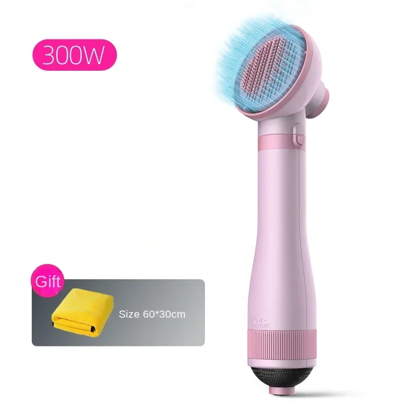 

Pet Grooming Hair Dryer with Brush, 2 in 1, No Noise, Negative Ion, Ample Power, 360 Be in a Drain Tools