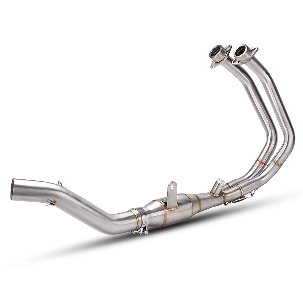 Slip On Motorrad Auspuff Escape System Header Rohr Vorne Mitte Link Rohr Für Honda CBR500 CBR500R CBR500R 2013-2024