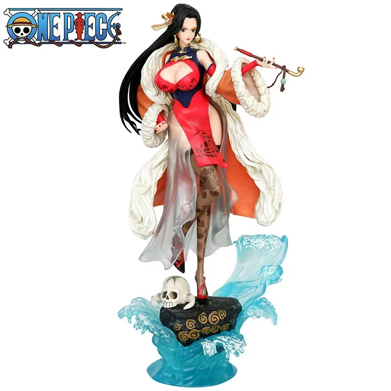 

36cm Anime One Piece Boa Hancock Figure Gk Oka Shichibukai Sexy Beautiful Girls Pvc Action Figurine Collectible Model Toy Gifts