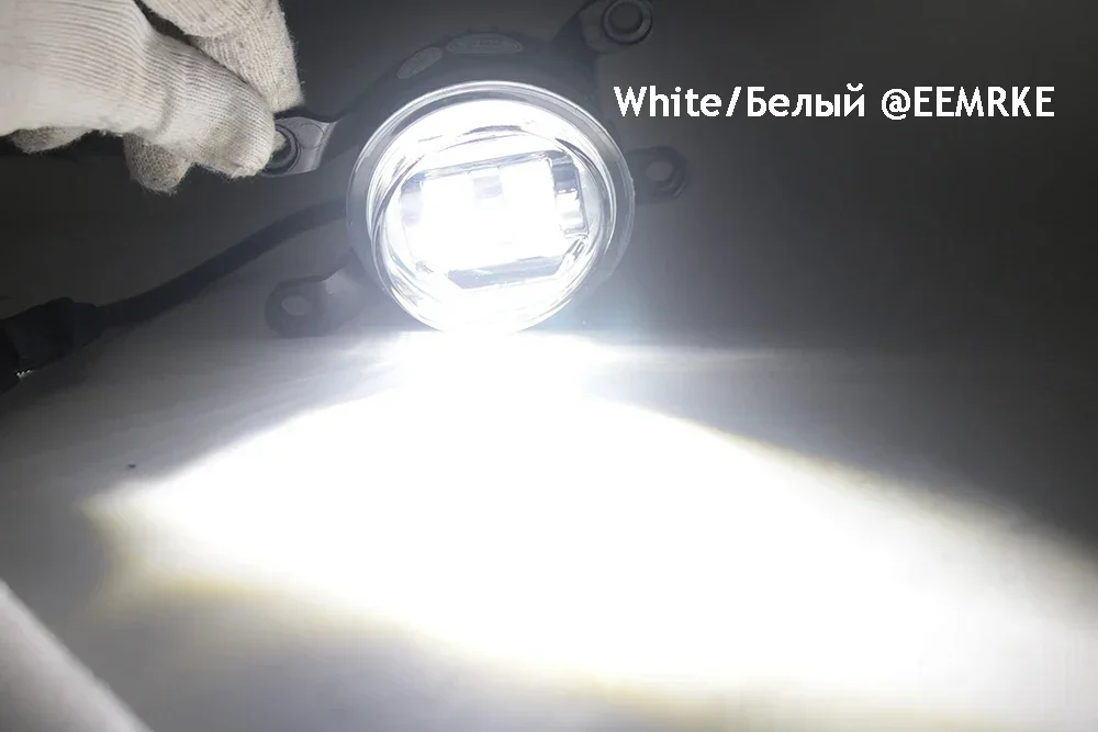 30W Fog Lights for Toyota Land Cruiser 70 Series LC70 J76 J79 23 2024 2025 (Except for Old Version) White or Yellow DRL Replace detail image 10