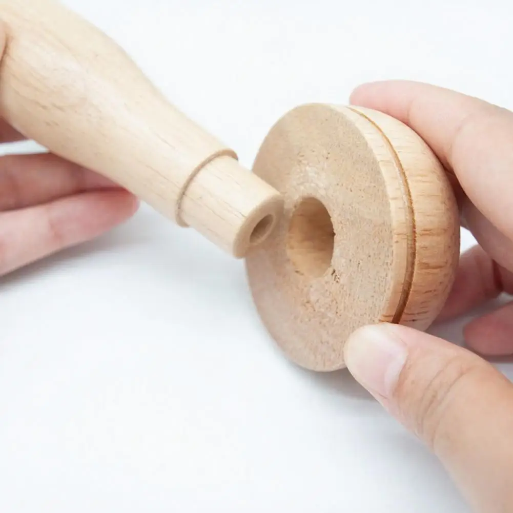 Darning Tool Wooden Darning Mushroom Sewing Tool Eye for Socks Sweaters Elastic Rope Knitting Repair Kit for Diy Crafts Sock
