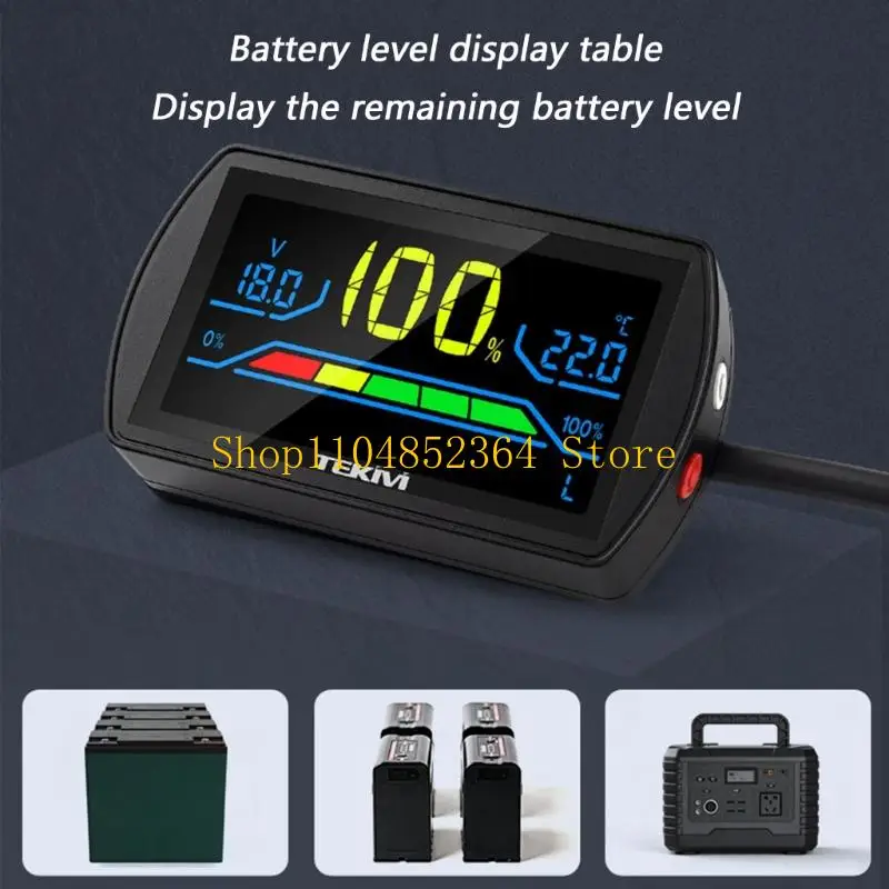 652F Electric Vehicles Power Indicators With Accurate Voltages And Percentage Readings