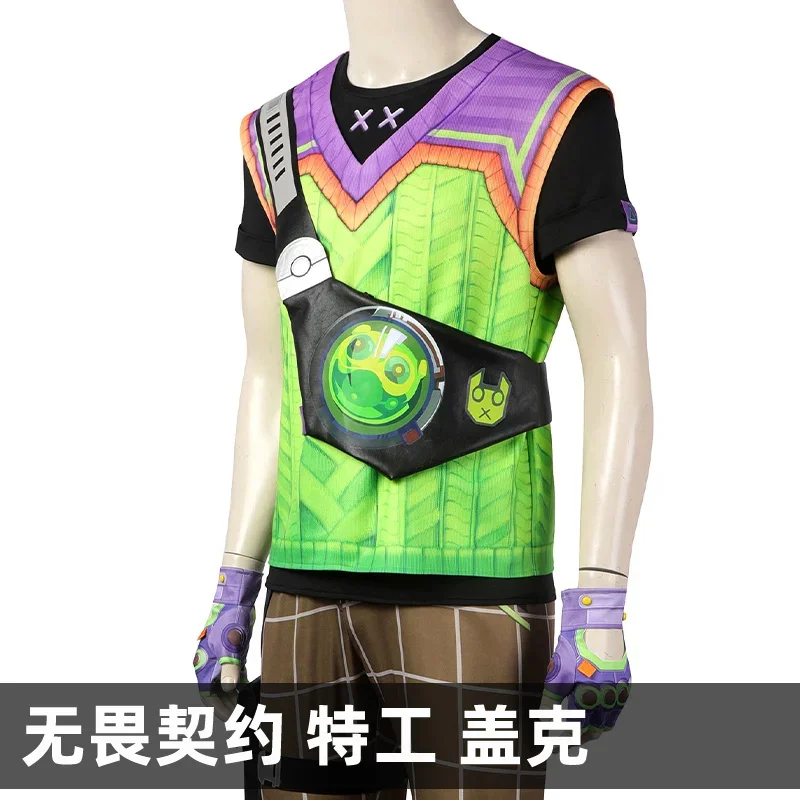 Game Valorant Gekko Cosplay Costume Halloween outfits Men Women New Suit Uniform