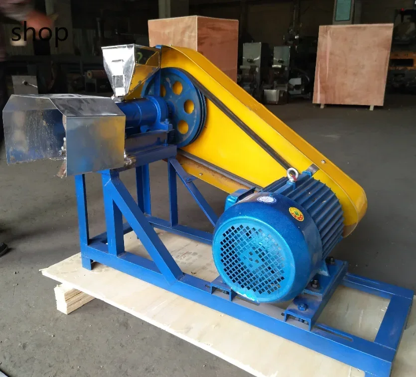 Puffed corn wheat snacks extruder machine Rice Puffing Extruder Snack Sticks Corn Extrusion Machine flour extruder