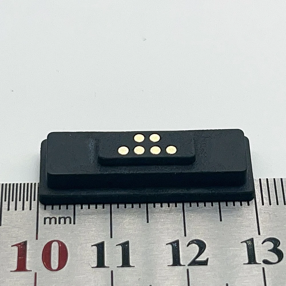 1 Paar 6P 7P 8P 9P 10P 11P 12P 13P 14P 16P 20P Magnetischer Pogo-Pin-Steckverbinder, versenkter, quadratischer, federbelasteter Stromkontakt, Sockel – Detail 4