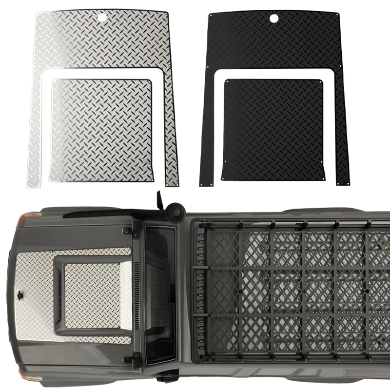 

1 шт., металлический защитный лист для бутылок, декоративный лист для 1/10 RGT EX86190, спасатель LC76, аксессуары