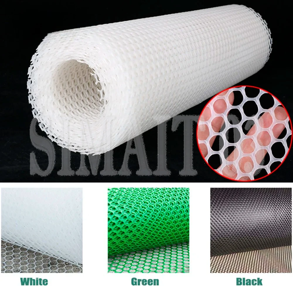 Anti-Falling Cat Net | Pet Balcony Safety Fence DIY Plastic Mesh | Stairs Protection 0.8/1.2/1.8cm Grid
