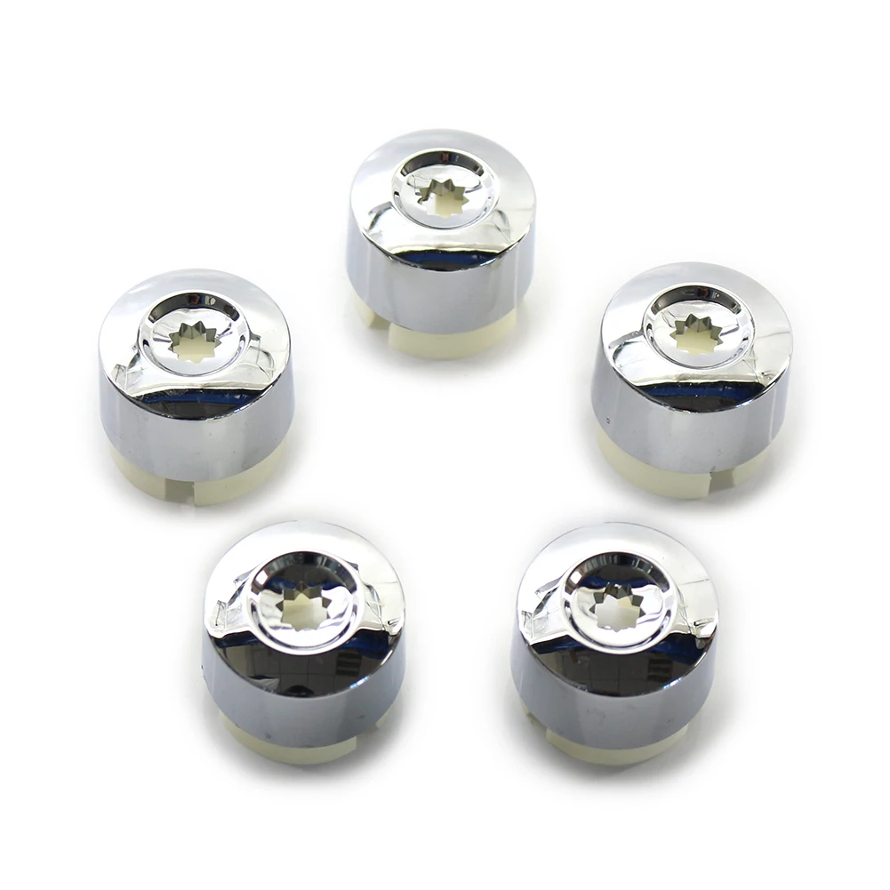 5Pcs/Set Car Wheel Lug Bolts Cap Cover 7L6601173A For VW Touareg 2004 2005 2006 2007 2008 2009 2010 11 12 13 14 15 2016 2017