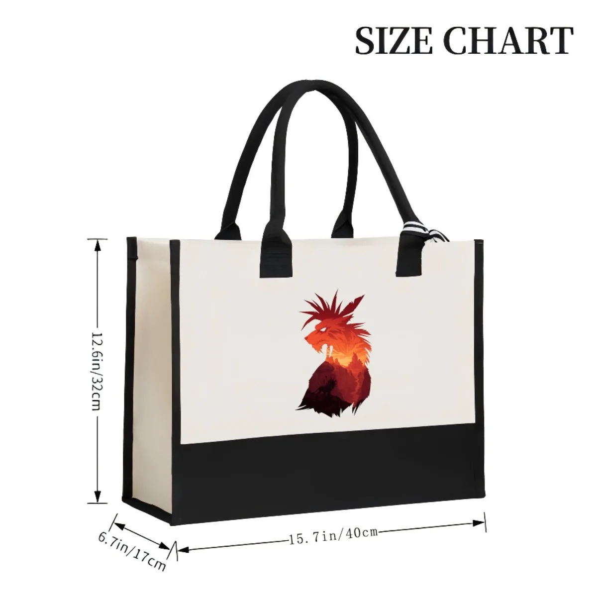 DanBam Itaewon 2026 وصول جديد موضة عملية واسعة قابلة لإعادة الاستخدام حمل حقيبة نمط طباعة 2 لهجة الثقيلة حقيبة كتف كبيرة