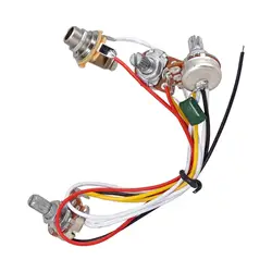 Guitar Wiring Harness Set Bass Parts Potentiometer for Electric Guitar Accessory