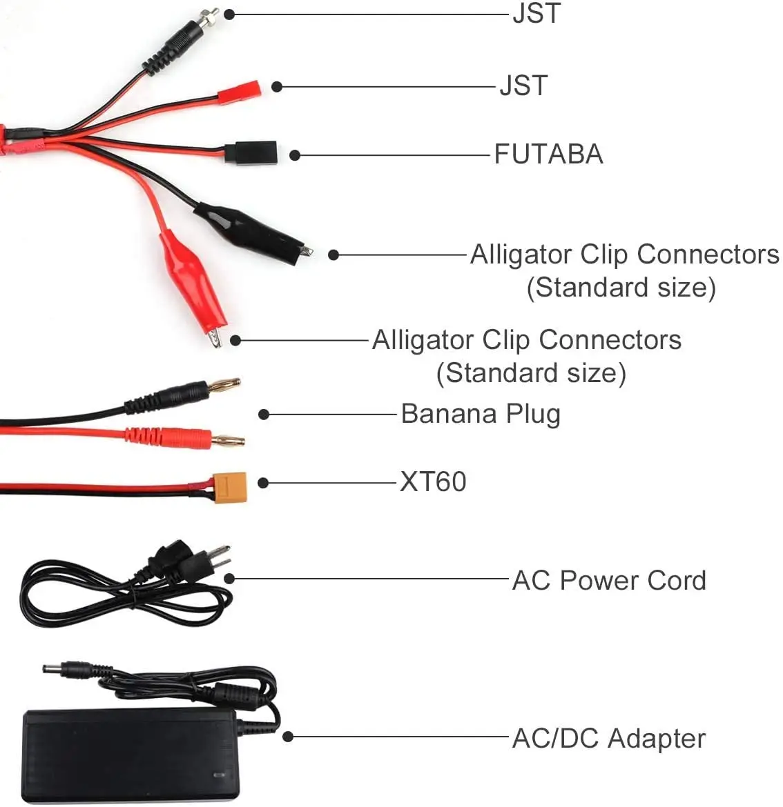 Imax b6バッテリー充電器,v3,80w,6a,lihv,lio,nimh,リチウムイオン,ni-cd,デジタルrc,liproバランス,充電器,15vアダプター