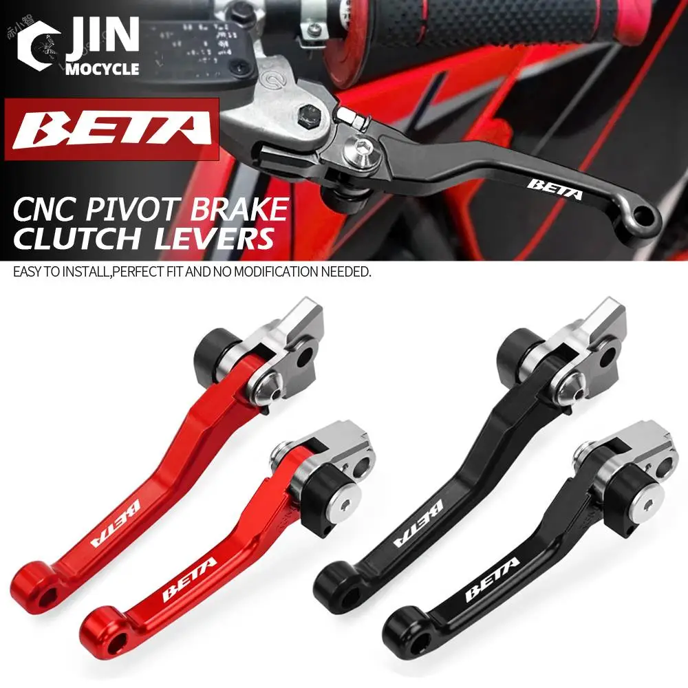 

For Beta RR 250 300 350 390 430 480 2T 4T 2013-2020 2021 Motorcycle CNC Foldable Pivot DirtBike Brake Clutch Levers Handle Lever