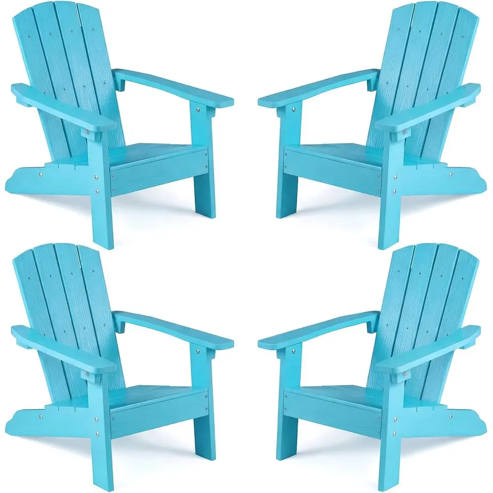 

Children's Weather-Resistant Adirondack Chair, Ergonomic Design for Toddlers, Suitable for Ages 3-8, Ideal for Lawn, Beach, or P
