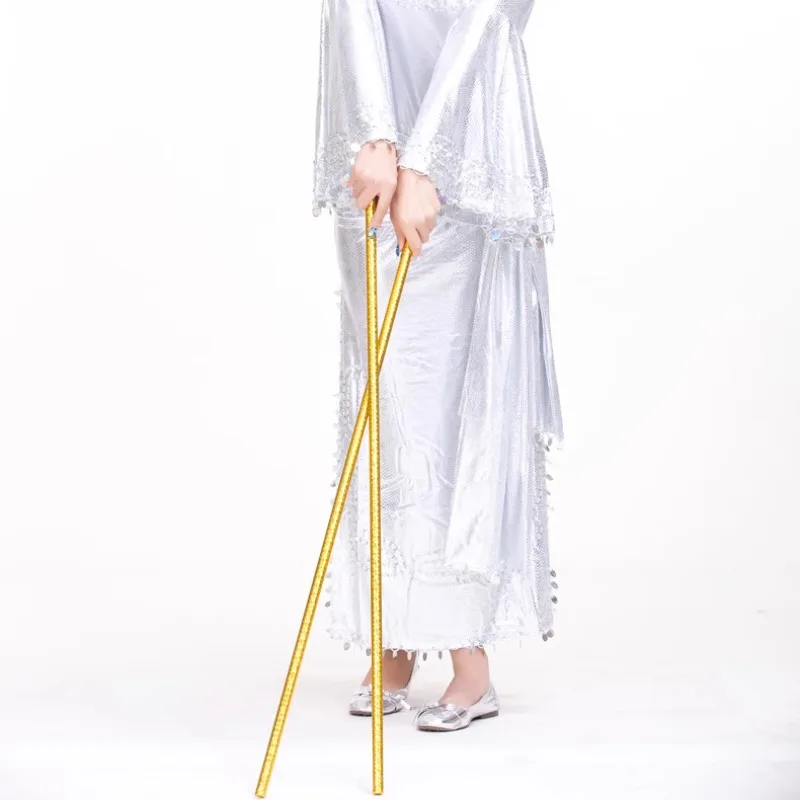 Accesorios de danza del vientre personalizados, bastones, muletas, accesorios, juegos de rendimiento, precio especial, palo de pastor recto