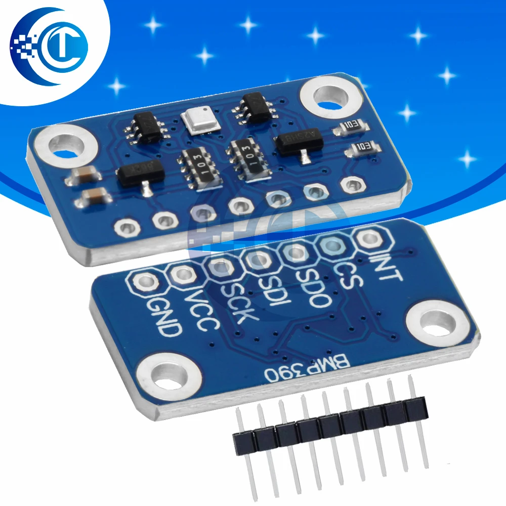 BMP390  bmp580  High Precision Atmospheric Pressure Sensor Module I2C SPI Interface Compatible With For Arduino And STM32