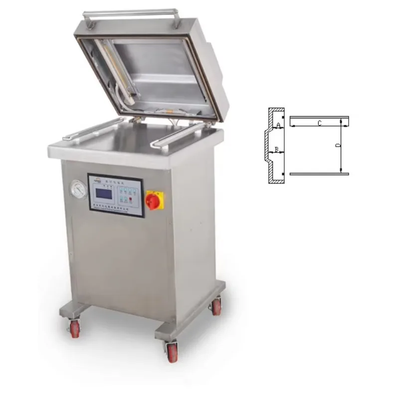 

Hot Sale Industrial Single Chamber Vacuum Sealer Packaging Machine