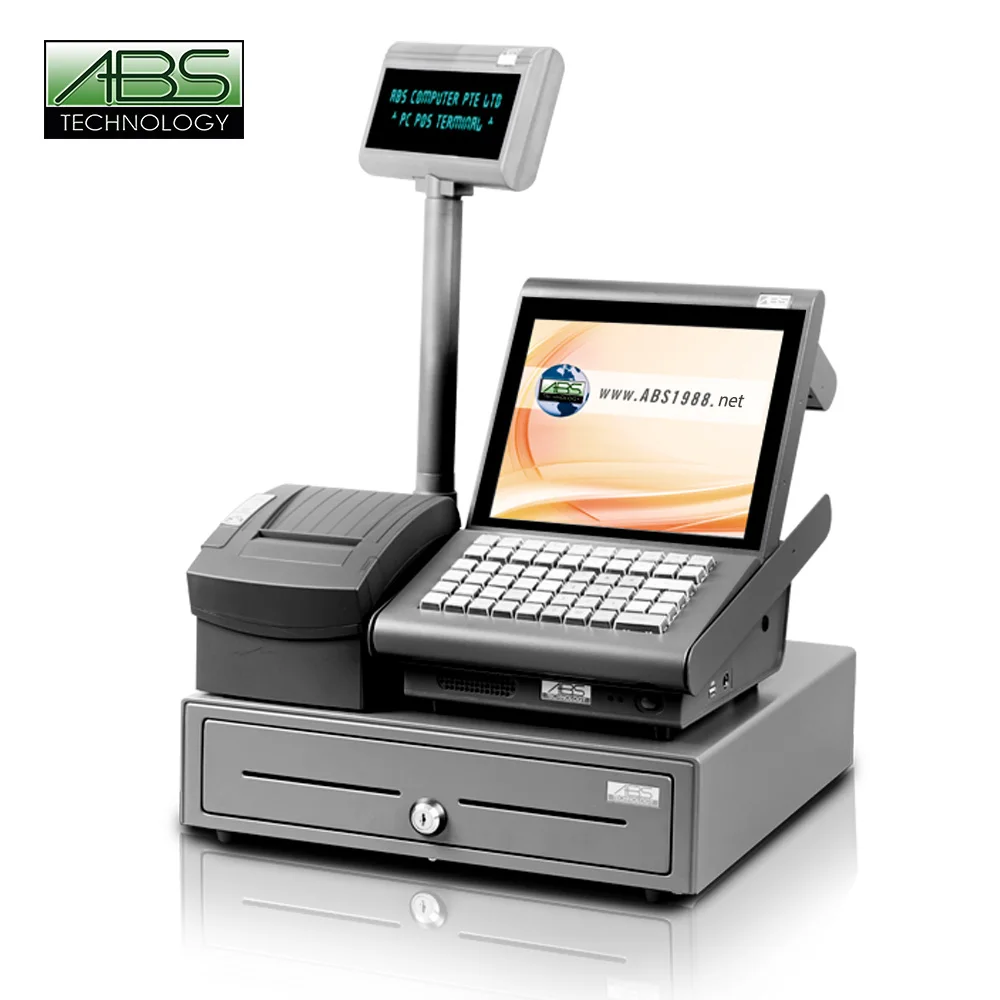 Logiciel POS Mini10 dernière génération pour ATV&UTV avec Windows 10 Intel J1900 pour la gestion des paiements sans numéraire dans les supermarchés et les magasins de vêtements