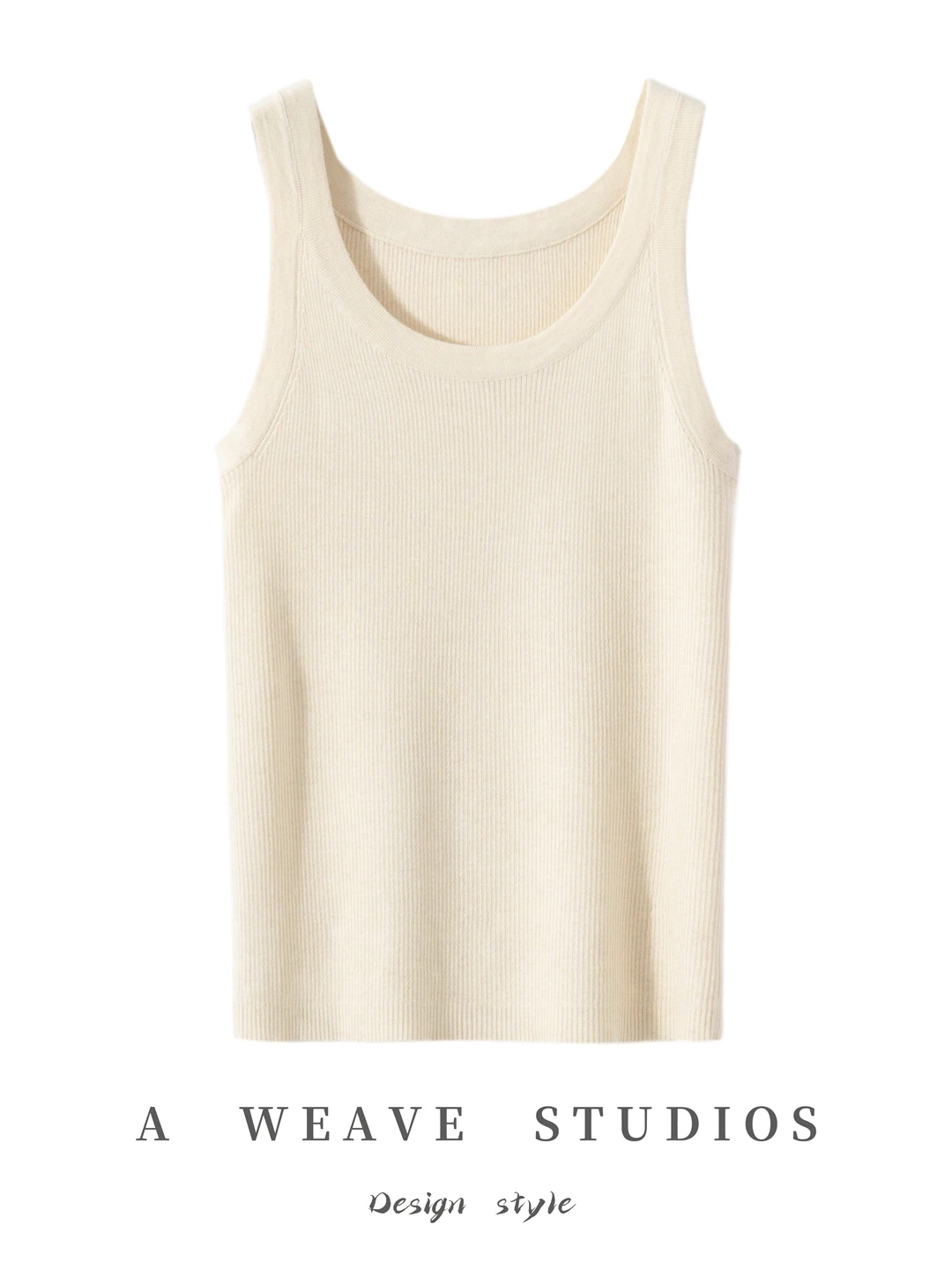 

Women's Slim Fit Camere Knitted Tank Top round Ne Svel Vest Soft Comfortable Inner Wear Base irt Faionable Vers...