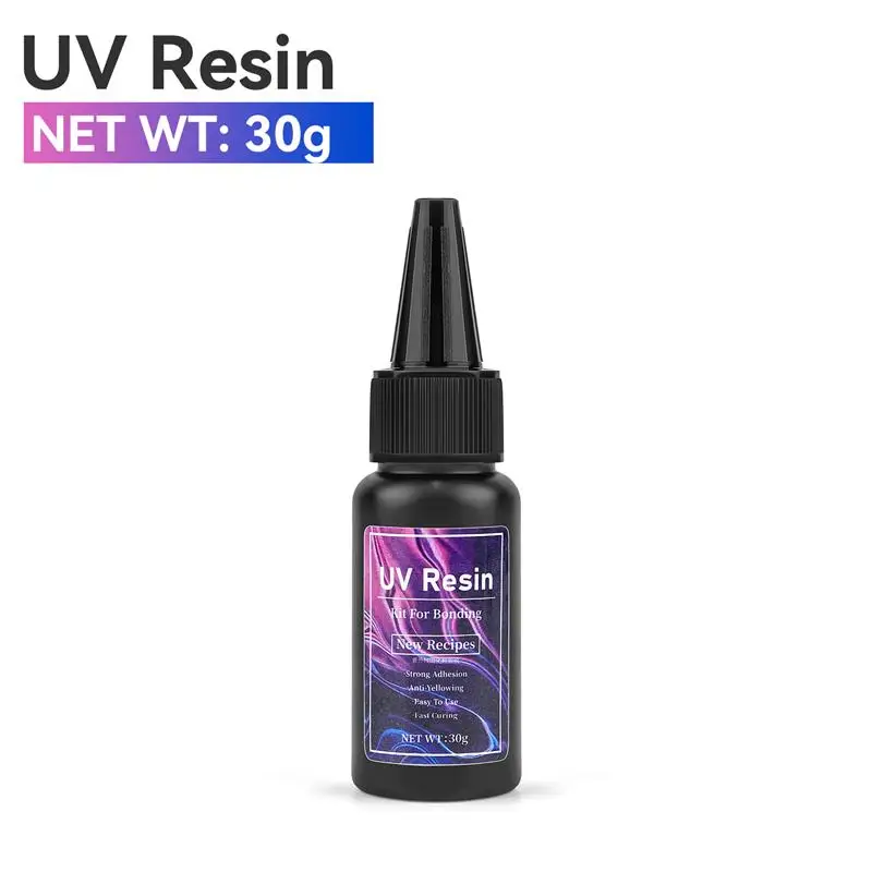 20g/30g/50g UV Epoxyhars Lijm DIY Sieraden Maken Hoge Transparantie Sneldrogend Hoge hardheid Lijm UV Lamp DIY Craft Decor - afbeelding 1