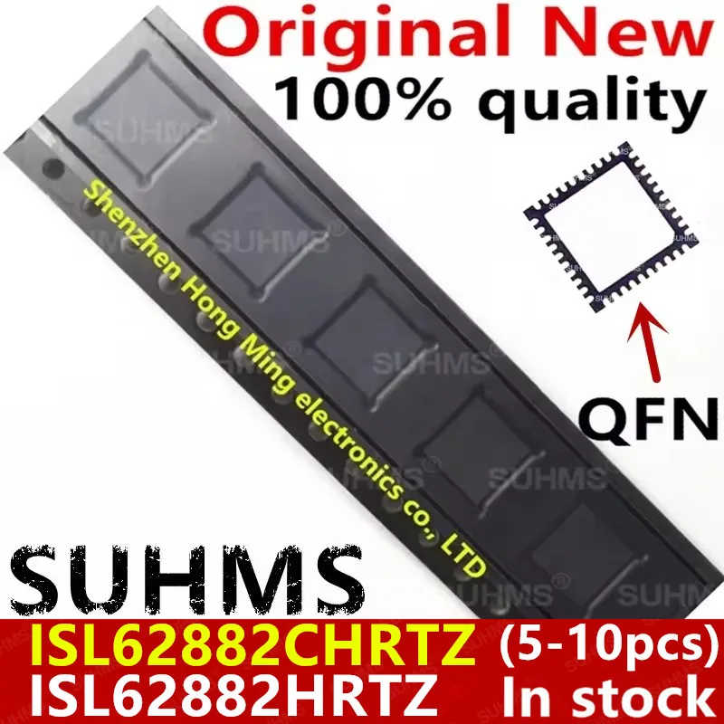 (5-10piece)100% New ISL62882CHRTZ ISL62882C 62882C ISL62882HRTZ ISL62882HRTZR 62882 HRTZR QFN-40