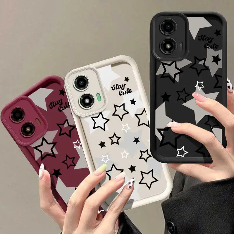 G04S Pentagram Sky Eye Ladder Phone Case For Motorola Moto G04S Cover