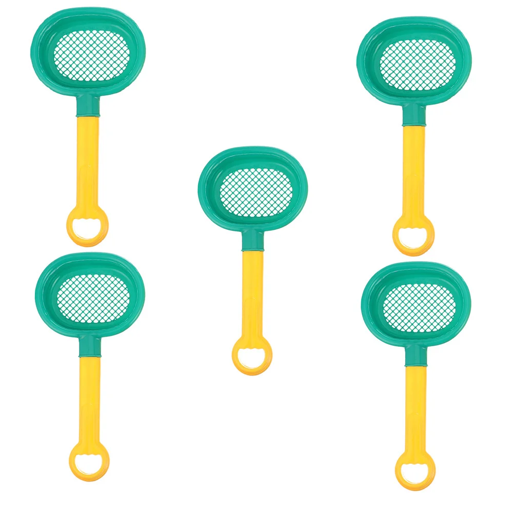 5 個のバスプレイサンドシャベルプラスチック夏のビーチプレイツール子供クリエイティブ砂浚渫セット屋外アクティビティビーチおもちゃ