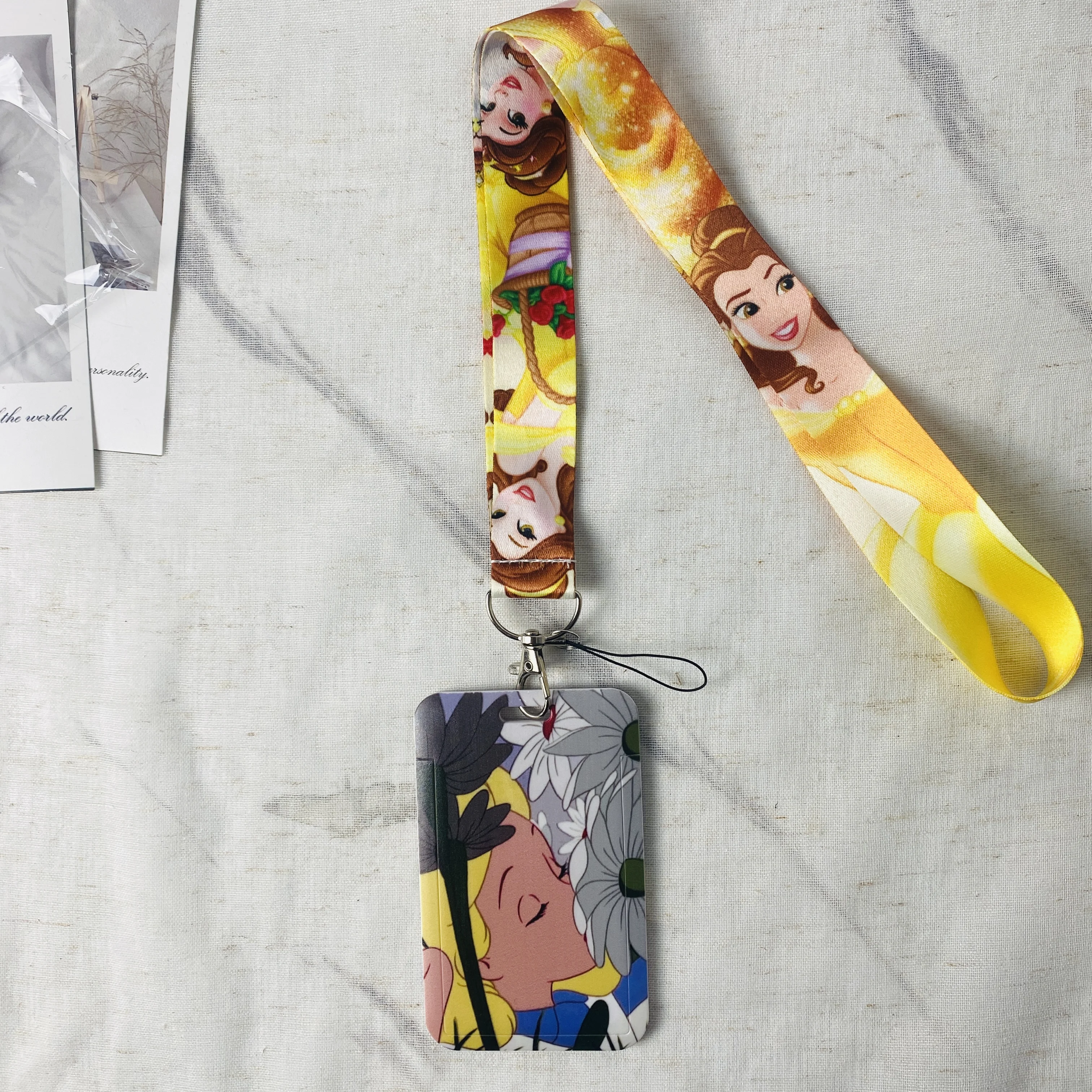Anime-Schlüsselband für Schlüssel, Ausweishalter, Kreditkartenhalter, Pass, Hängeseil, Handy-Anhänger, Zubehör – Detail 3