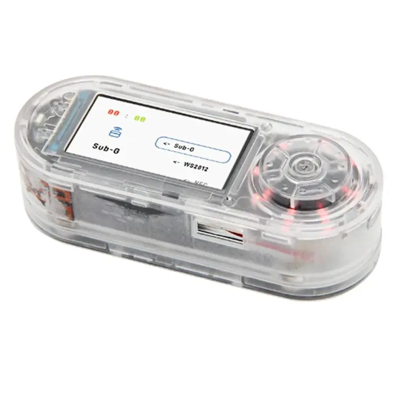 

[НОВИНКА A09R!] T-Embed ESP32-S3 CC1101 Низкопотребляющий радиочастотный приемопередатчик Sub-1 ГГц, модуль PN532 NFC RFID I2C, плата LCD, встроенный аккумулятор 1300 мАч