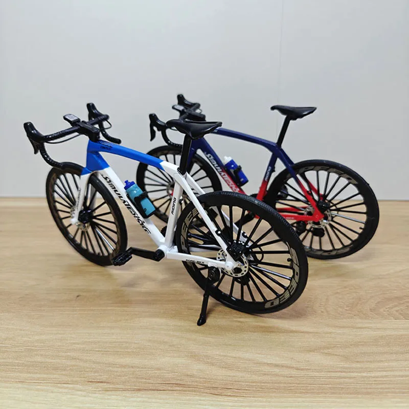 1:6 Model Mini Alloy Bicycle Diecast Metal Toy Bikes Mountain Finger Bicycle Simulation Collection Gifts Toys Boys