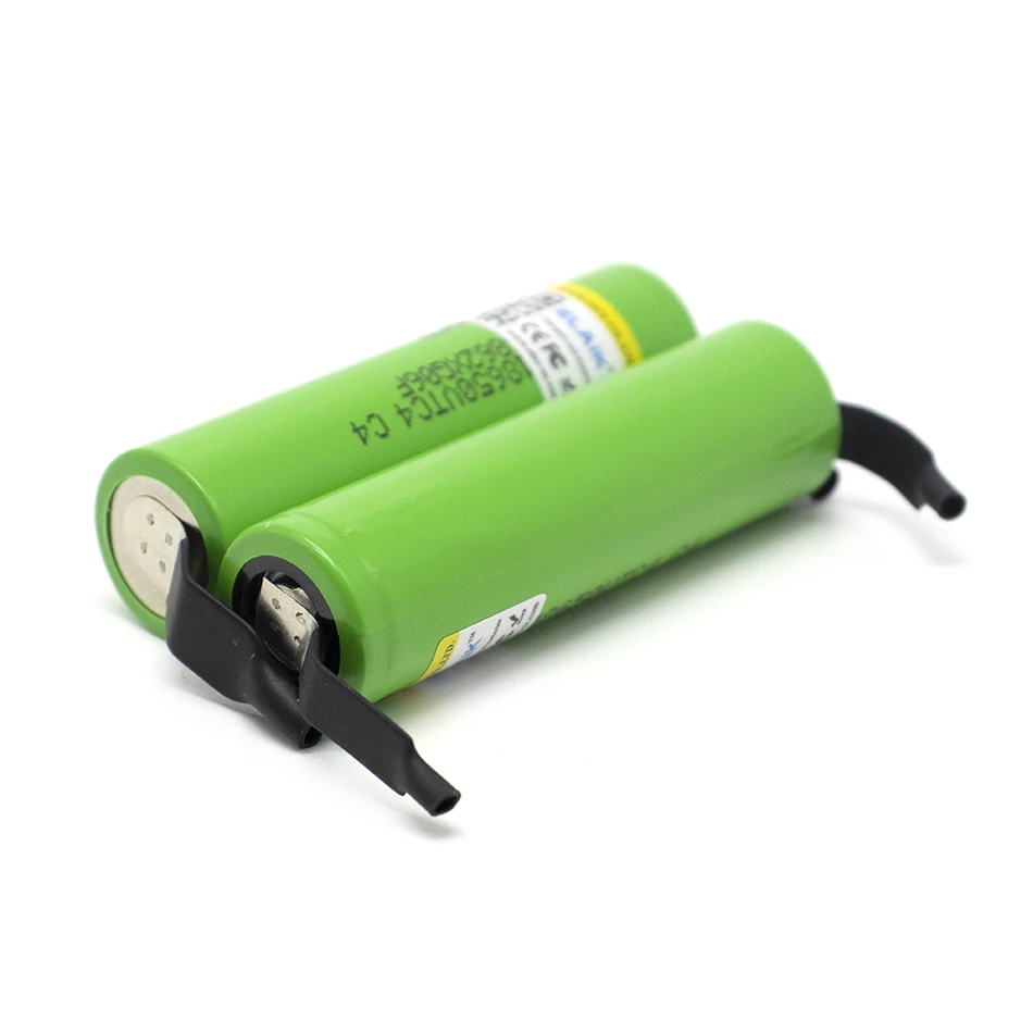 2pcs 18650 3.6V 2000mAh small internal resistance lithium battery stable performance wide application range VTC4-nickel sheet